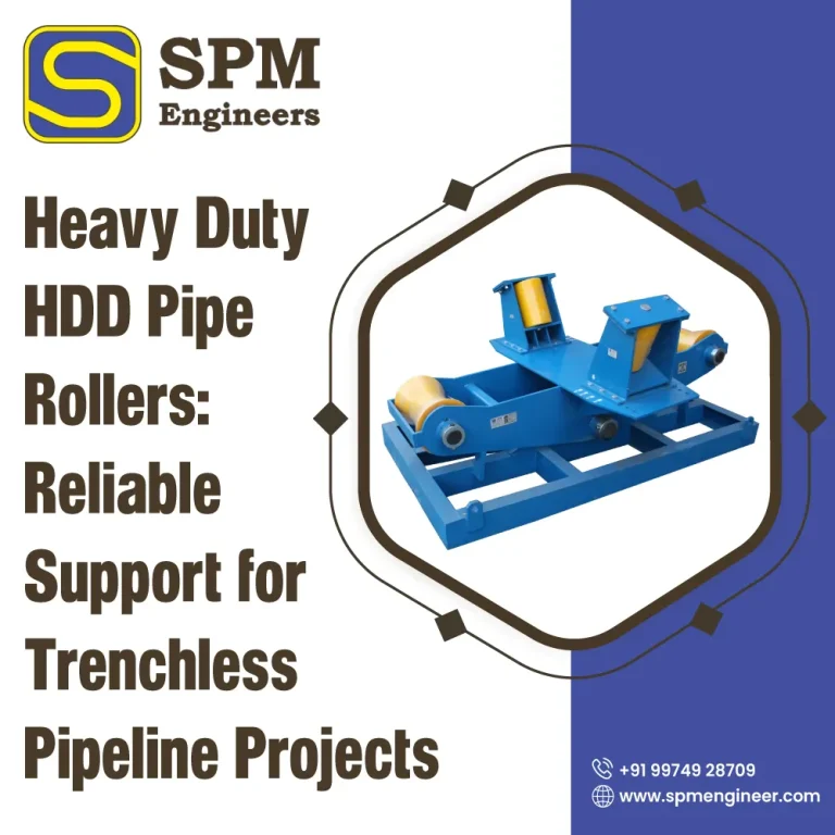 Heavy Duty HDD Pipe Rollers: Reliable Support for Trenchless Pipeline Projects