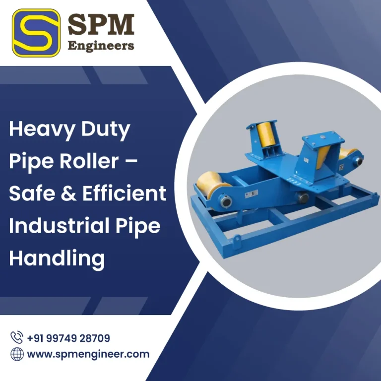 Heavy Duty Pipe Roller – Safe & Efficient Industrial Pipe Handling