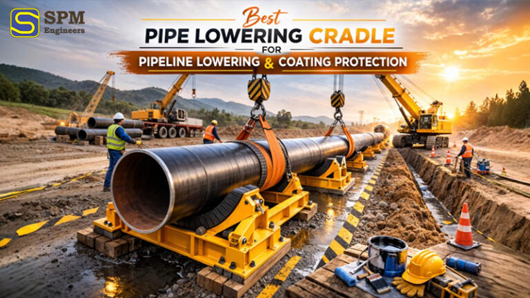 Best Pipe Lowering Cradle for Pipeline Lowering & Coating Protection