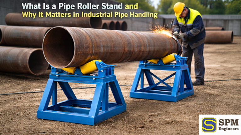 What Is a Pipe Roller Stand and Why It Matters in Industrial Pipe Handling