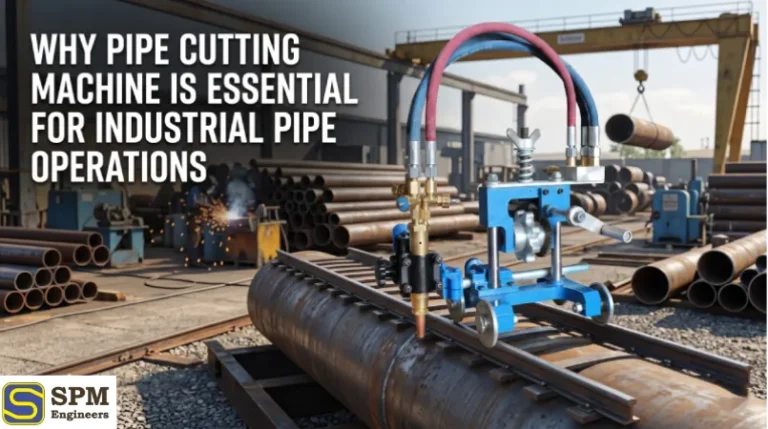 Why Pipe Cutting Machine is Essential for Industrial Pipe Operations