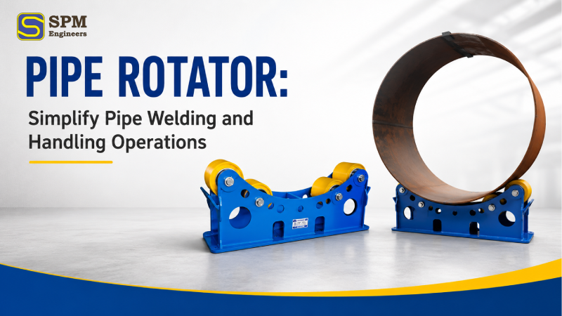 Pipe Rotator: Simplify Pipe Welding and Handling Operations