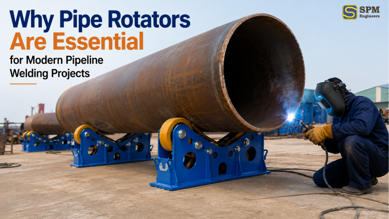 Why Pipe Rotators Are Essential for Modern Pipeline Welding Projects