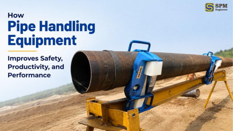 How Pipe Handling Equipment Improves Safety, Productivity, and Performance