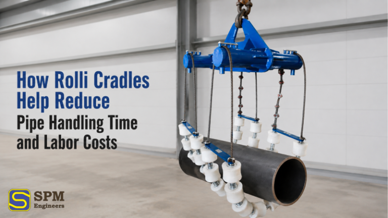 How Rolli Cradles Help Reduce Pipe Handling Time and Labor Costs