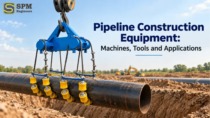 Pipeline Construction Equipment: Machines, Tools and Applications