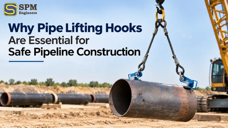 Why Pipe Lifting Hooks Are Essential for Safe Pipeline Construction