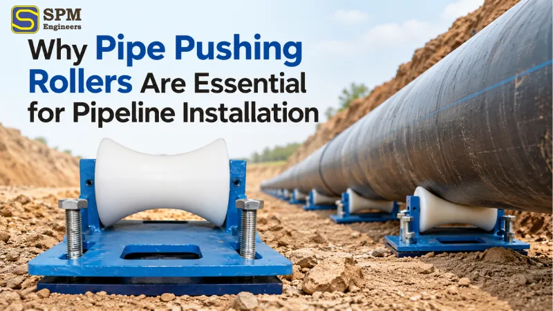 Why Pipe Pushing Rollers Are Essential for Pipeline Installation